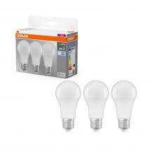 3er Pack OSRAM LED Base Classic A 60 8W wie 60W 806lm 4000K Neutralweiß 180° E27 matt